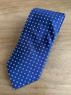 KAMAKURA SHIRT ネクタイ イタリア製 シルク100%ドット柄のサムネイル