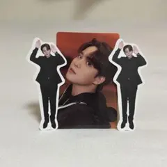ATEEZ アチズ　ジョンホ　トレカ　ステッカー