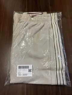 新品未使用 coca サイドラインジョーゼットパンツ Lサイズ ライトベージュ