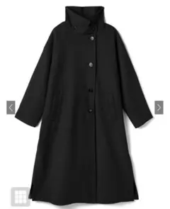 GRL グレイルスタンドカラーフェイクウールコート[k9048x]