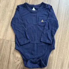 baby GAP 長袖ボディスーツ 12-18ヶ月　ネイビー