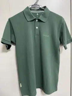 良品　mont-bell コアスパン　ベーシックポロシャツ　メンズS 緑