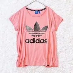 アディダス ロゴTシャツ(L) ドルマンスリーブ ドットロゴ 半袖 ゆったりのサムネイル