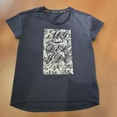 phiten スポーツ Tシャツ　Mサイズ　ネイビーのサムネイル