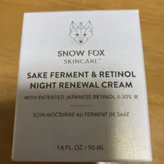 SAKE FERMENT&RETINOL NIGHT RENEWAL CREAM