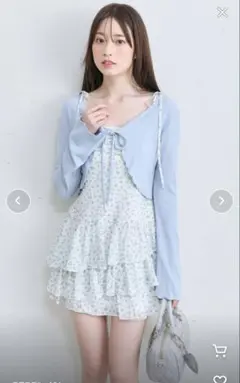 olive des olive 花柄キャミワンピース