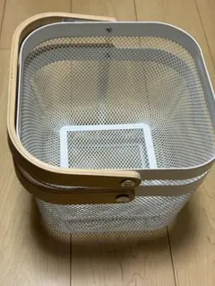 IKEA リーサトルプ　バスケット　ホワイト2個