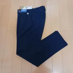 【新品未使用】le coq sportif ストレートパンツ 79cm ネイビー