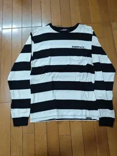 Schott ショット　ボーダーシャツ　ロングTシャツ　Lサイズのサムネイル