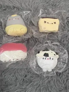 スクイーズ 4個セット まとめ売り あざらし MMスクイーズ