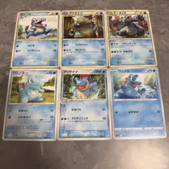 ワニノコ アリゲイツ オーダイル ポケモンカード 6枚セット
