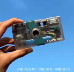 新品未開封】Flashback One35 V2 ティール/クリア デジカメ - メルカリ