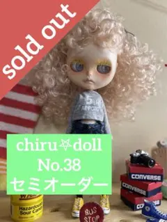 No.38✩.*˚セミオーダー/カーリーヘア/ネオブライスサイズ