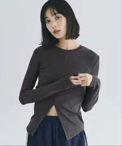 coca とろみリブスリットトップス