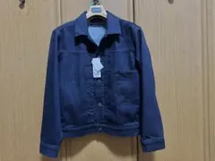 【新品】UNIQLO(ユニクロ) デニムトラッカージャケット Mサイズ