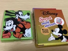 ディズニー シークレットミニミラー グーフィー＆マックス　新品未開封