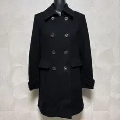 美品 ユナイテッドアローズ グリーンレーベルリラクシング カルゼ8Bコート 黒