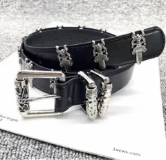 ダブルスピン　ダガー　クロス　リベット　ローラーベルト