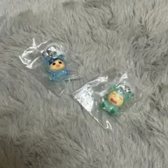 クレヨンしんちゃん みんなでくまパジャマ めじるしアクセサリー