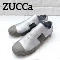 ZUCCa ズッカ シルバー ベルテッドスニーカー Mサイズ 美品のサムネイル