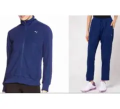 送料無料 新品PUMA レディースジャージ上下セット エナジースタンドカラー M