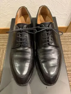 Loake DOWNING プレーントゥ 黒 UK7/25.5-26.0cm - メルカリ