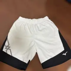 MIZUNO ハーフパンツ ショートパンツ ホワイト ブラックのサムネイル