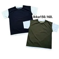 ikka フォーマルTシャツ 150.160セット