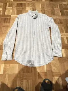Lacoste ストライプ 長袖シャツ