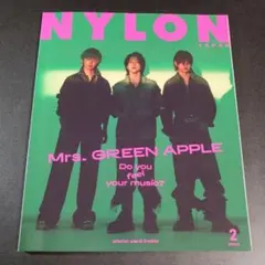 NYLON JAPAN 2025年2月号 Mrs. GREEN APPLE　　.