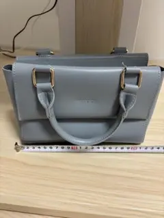 グレー ショルダーバッグ ハンドバッグ