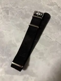 スエードレザー NATOベルト 20mm ブラック