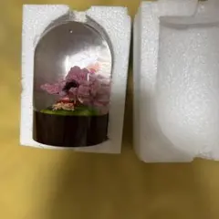 美品 大神 絶景版 限定特典 満開桜花玉 サクラドーム スノードーム 希少品】 大神 絶景版 限定特典 満開桜花玉 サクラドーム スノードーム