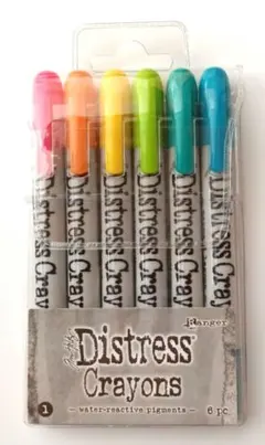 Ranger Distress Crayons 6色セット