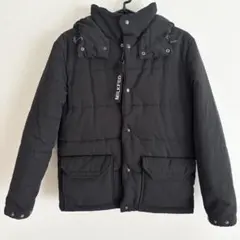 MILKFED. 難あり フード付き 中綿ダウンジャケット／ブラック S