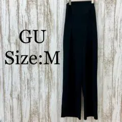 ジーユー❤️カットソーベアキャミソールサロペットパンツ　クール　黒　ブラック　M