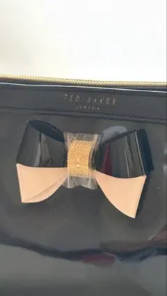 TED BAKER LONDON リボン ポーチ ブラック
