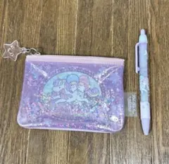 キキララ ユニコーンデザイン ポーチとペンセット