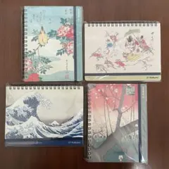 ロルバーン ポケット付きメモ 大英博物館 4冊セット 浮世絵 - メルカリ
