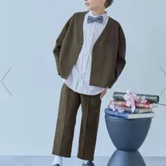 フォーマル ノーカラージャケット セットアップ ブラウス付 ３点セット 入学式