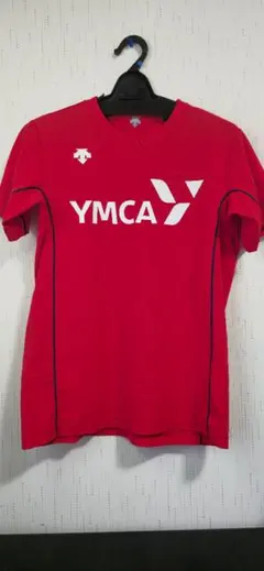 DESCENTE YMCA 半袖Tシャツ レッドのサムネイル