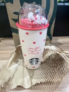 スタバ バレンタイン2026 カップシェイプステンレスボトル ハート 355ml