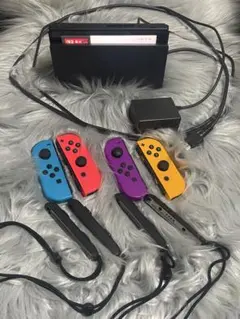Nintendo Switch 本体 ジョイコン4個付き