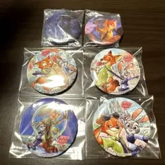 ズートピア 缶バッチ