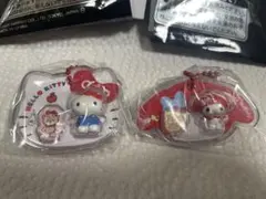 サンリオキャラクターズ パッケージチャーム&チョコボーロ キティ マイメロディ