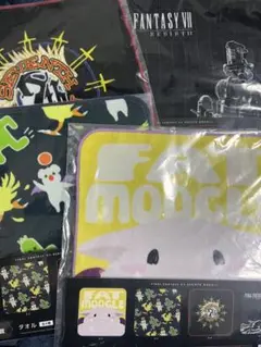 新品 ファイナルファンタジー7 FF7 一番くじE 賞　タオル　4種
