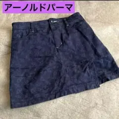 美品アーノルドパーマーレディースゴルフウェアーネイビー総柄サイズ9のサムネイル