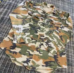 迷彩柄チェックシャツ ネルシャツ 迷彩服シャツ CAPITAN サバゲー個人装備