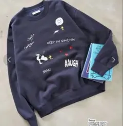 フリークスストア　スヌーピー　裏起毛　ハート刺繍 スウェット　トレーナー