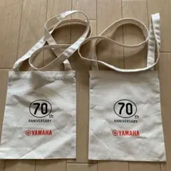 YAMAHA 70周年　サコッシュ 2個セット　ヤマハのサムネイル